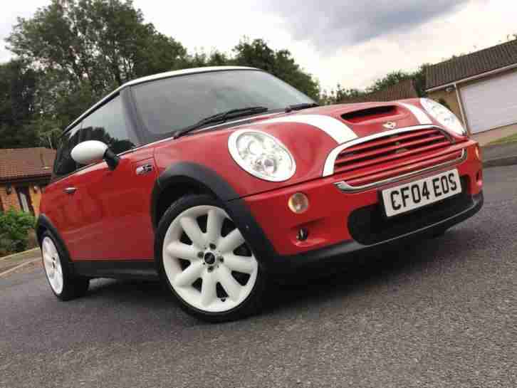 Mini Cooper S (Supercharged) 2004 Red Panoramic CHILLI PACK Stunning Example!