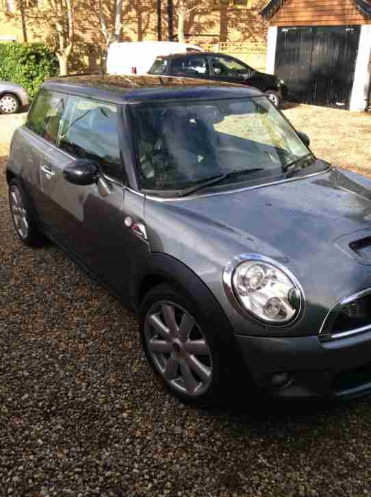 Mini Cooper S. Mini car from United Kingdom