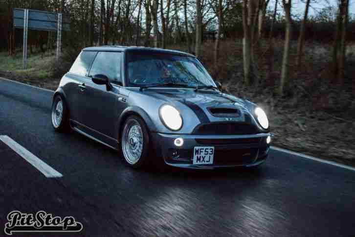 Mini Cooper S r53 2003 JCW Bodykit John Cooper Works kit modified show car BBS