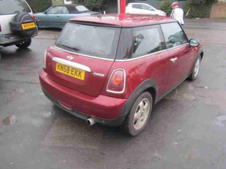 Mini Hatch Cooper 3dr PETROL MANUAL 2008/58