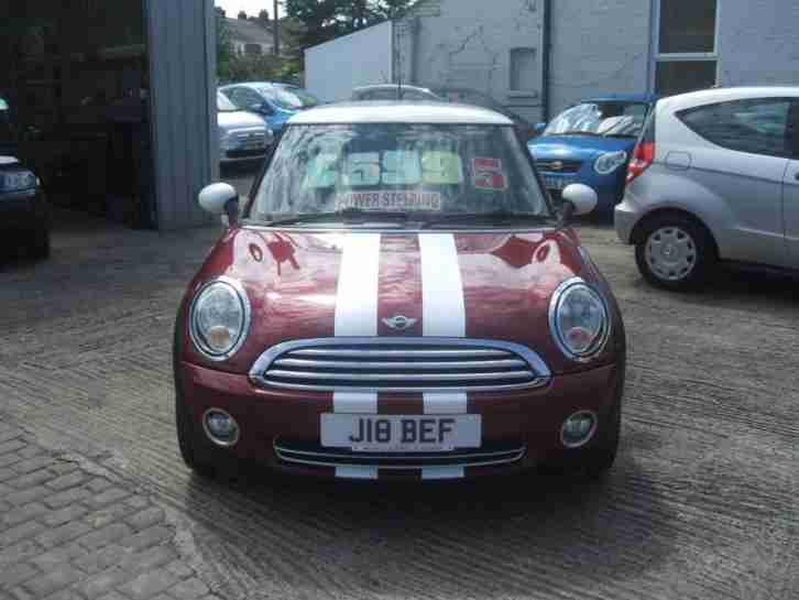 Mini Hatch Cooper MINI COOPER PETROL MANUAL 2008/08