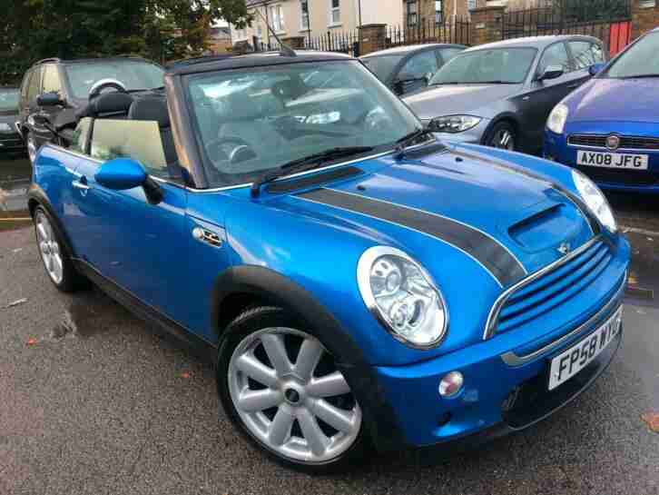 Mini Mini 1.6 ( 170bhp ) Cooper S CONVERTIBLE 2008(58) FULL MINI HISTORY CLEAN