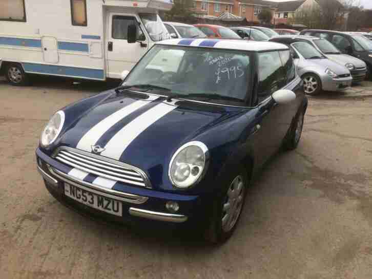 Mini Mini 1.6 Cooper 3 DOOR - 2003 53-REG - MOT TIL MARCH 2020