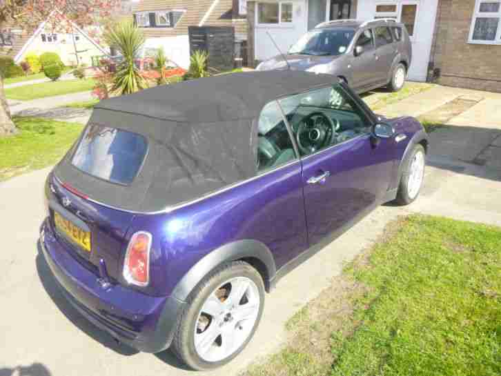 Mini One 1.6 Convertible Metallic Purple