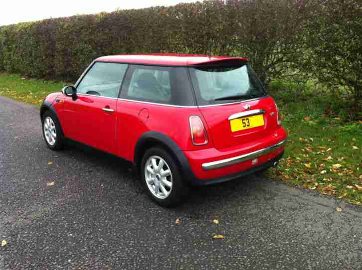 Mini One 1.6 Red 2003 low mileage