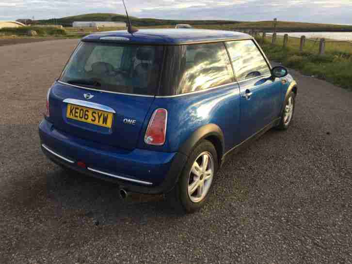 Mini One 1.6 petrol 06 plate only 69k