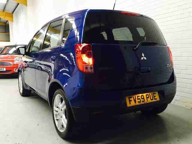 Mitsubishi Colt 1.3 CZ2 Automatic 5 Door 5dr Blue 2010 Auto