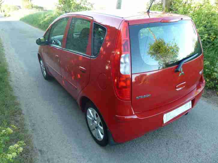 Mitsubishi Colt CZ2 DI-D, 57 Plate, Red, One Owner, FSH, 1.5 Diesel, No Reserve