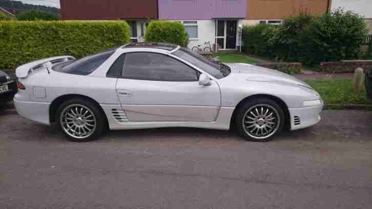 Mitsubishi GTO 3000GT 3000 gt Twin Turbo Pearlescent White 10 months MOT UK SPEC