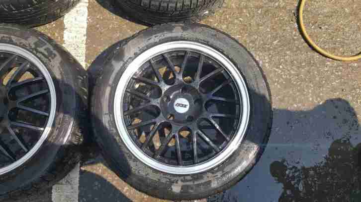 Mitsubishi Grandis 17x7 et38 5x114 ZCW ALLOY WHEELS with Winter Tyres 215x55x17