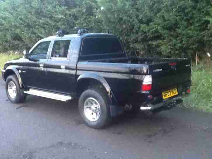 Mitsubishi L200 2.5 TD Ltd ( lth ) Warrior gleaming black