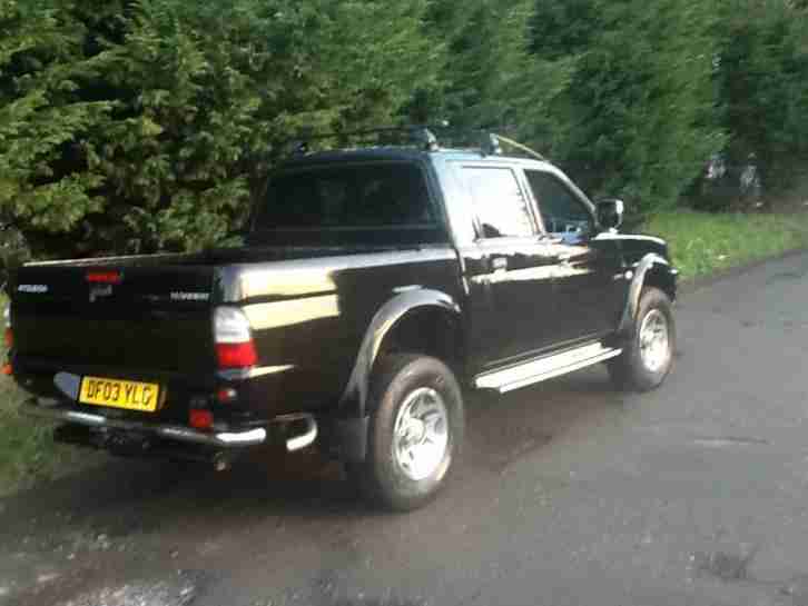 Mitsubishi L200 2.5 TD Ltd ( lth ) Warrior gleaming black