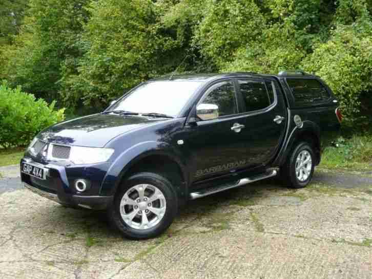 Mitsubishi L200 210 BHP BARBARIAN 2.5 DiD MAN+LTHR+NAV+HARDTOP DIESEL 2011/61