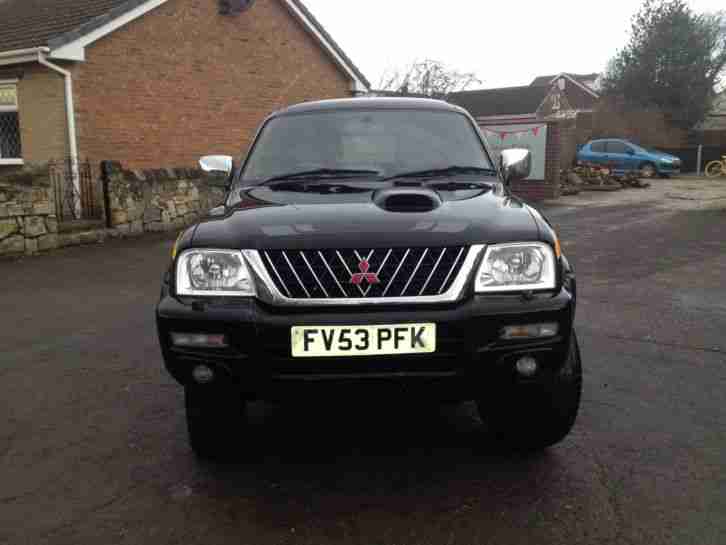 Mitsubishi L200- pick up - export- l200 12 months MOT