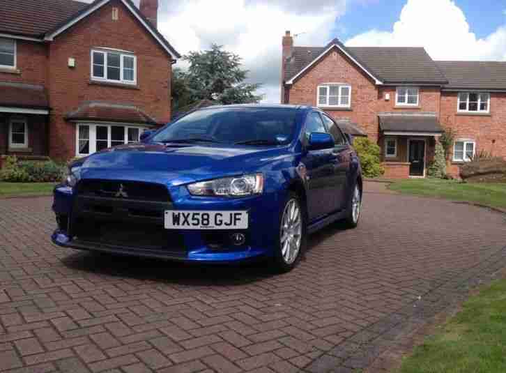 Mitsubishi Lancer Evolution. Mitsubishi car from United Kingdom