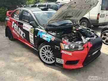 Lancer evo X RS bodyshell rally