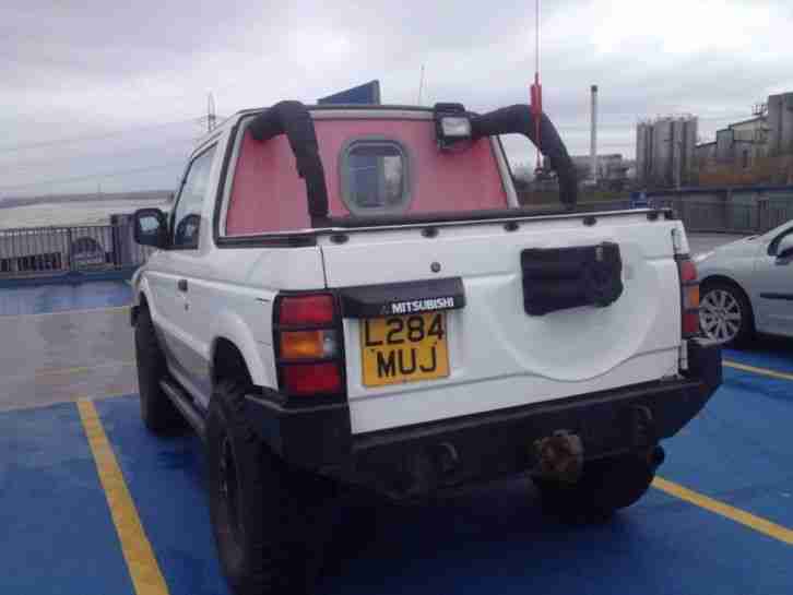 Mitsubishi Pajero soft-top offroader road legal (loads of mods)