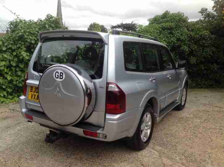 Mitsubishi Shogun 3.2DI-D Auto Elegance 7 seater 2005 (05) 1 owner 70000 miles