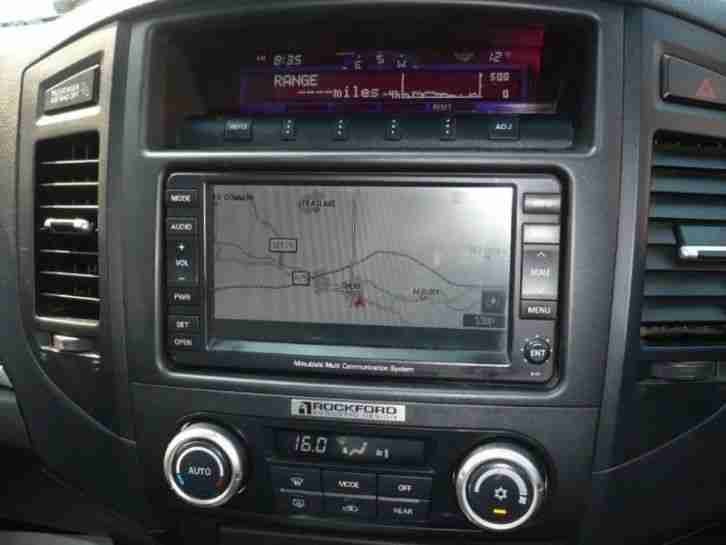 Mitsubishi Shogun DIAMOND LWB DI-DC Sat/nav R Camera