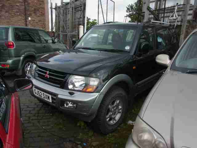 Mitsubishi Shogun Diesel Spares or repair PX Swap Anything considered