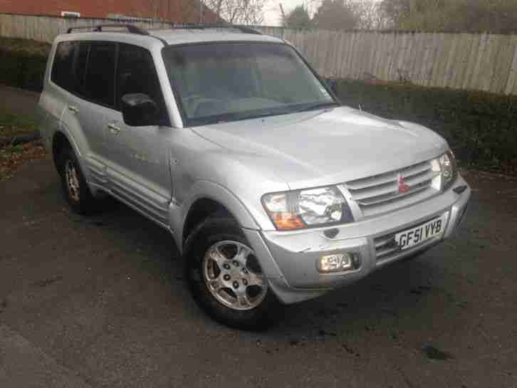 Mitsubishi Shogun, Pajero Manual 3.2 DiD LWB 2002 Breaking for Parts