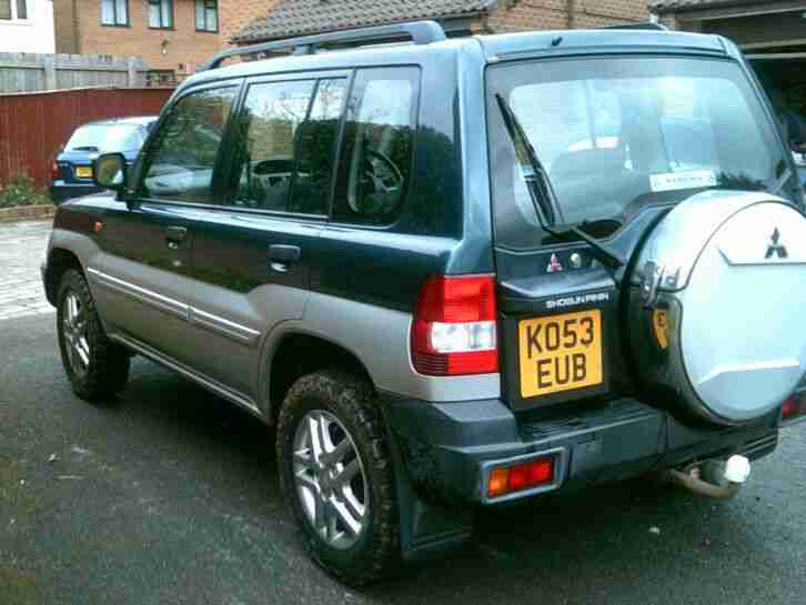 Mitsubishi Shogun Pinin 2.0 GDI Equippe Auto petrol 2003 LWB spares or repair