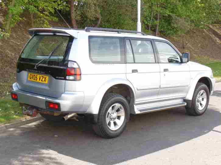 Mitsubishi Shogun Sport 2.5TD Equippe, Silver, 2005, 1 Years Mot