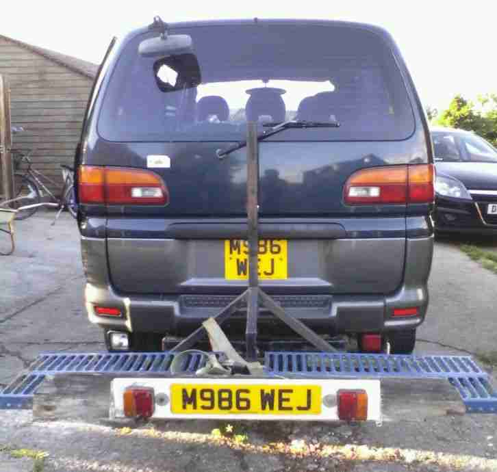 Mitsubishi delica 4x4 automatic, bike rack, spare winter wheels & tyres