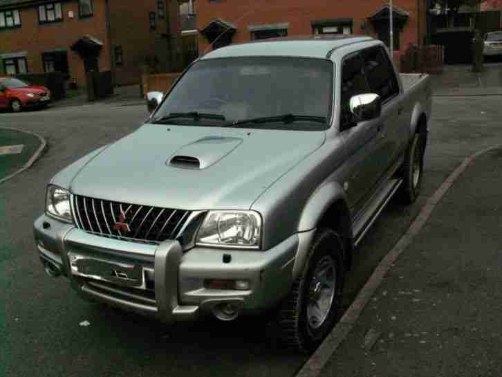 Mitsubishi l200 warrior 2.5 td 52 Reg 2002, low miles, 12 months MOT