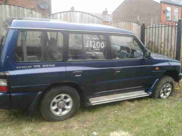 Mitsubishi shogun GLS V6 - 7 seater