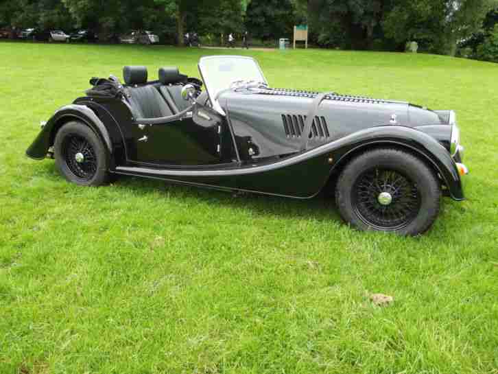 Morgan Roadster 3.7 ltr Black LHD Left Hand Drive only 870kms from new
