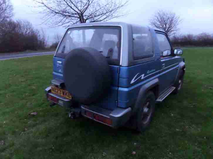N REG DAIHATSU SPORTRAK 1.6 ELXi, 4 WHEEL DRIVE,
