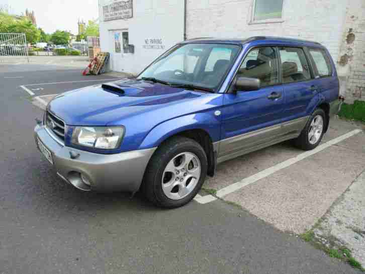 NEW MOT SUBARU FORESTER 2.0 XT TURBO AUTO 4WD 4X4 PARKING SENSORS ALPINE MP3
