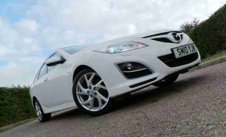 NEW SHAPE!! 2010 10 MAZDA 6 2.2 180 SPORT TURBO DIESEL ESTATE MASSIVE SPEC