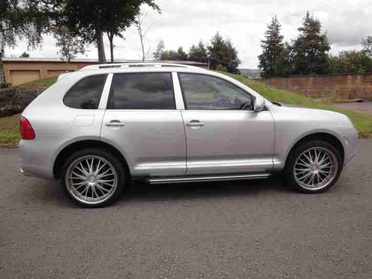 NEW YEARS BARGAIN SILVER PORSCHE CAYENNE TIPTRONIC 2006 (MAY PX CLASSIC CAR)