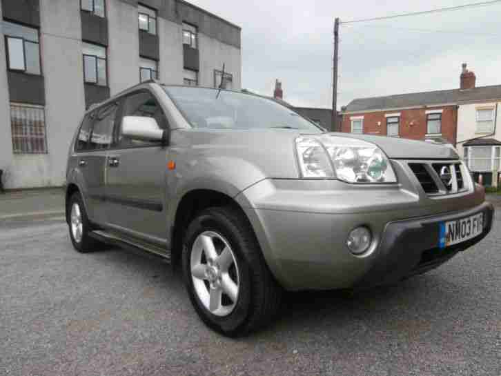 NISSAN 2003 X-TRAIL SPORT 2.2TD SILVER VERY CLEAN 3 DAY SALE NO RESERVE EXPORT