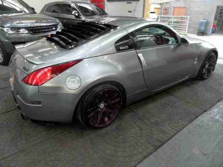 NISSAN 350 Z MODIFIED SPORTS COUPE 2004-54 REG METALLIC GREY MODIFIED CAR
