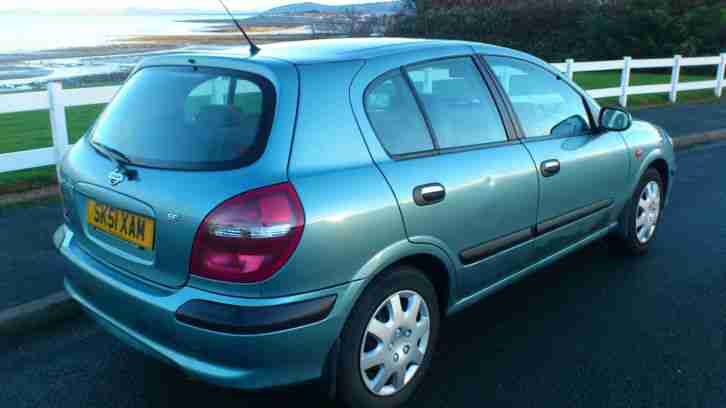 NISSAN ALMERA 1.5 SE / 11 MONTHS M.O.T. WITH NO ADVISORY NOTES / 72,500 MILES