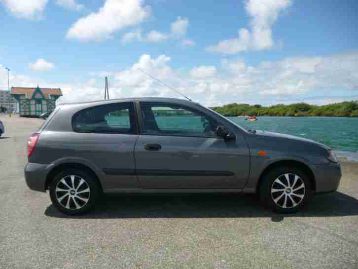 NISSAN ALMERA N16 12 MONTHS MOT VERY CLEAN AIR CONDITONING 53 REG PLATE GREY