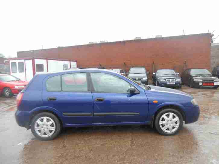 NISSAN ALMERA S 1.5 PETROL 5 DOOR HATCHBACK