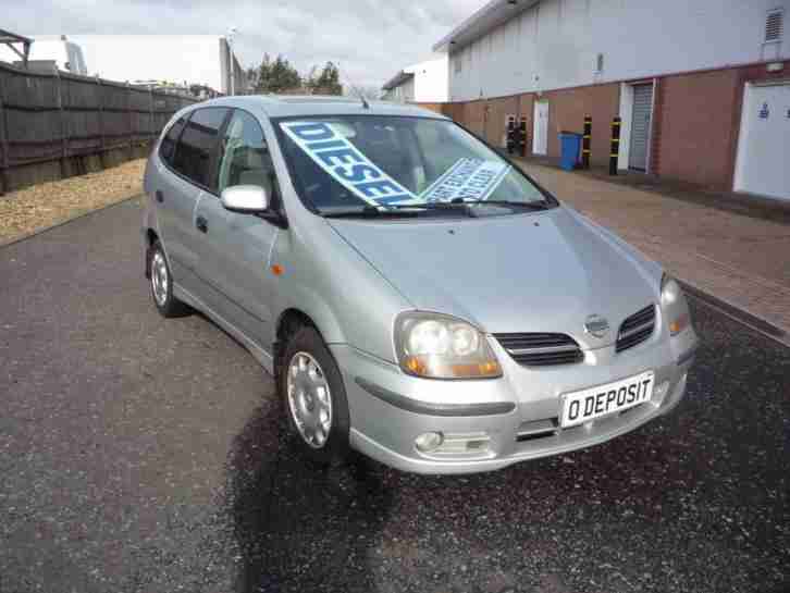 NISSAN ALMERA TINO SE TD..Trade PX to Clear 2003 Diesel Manual in Silver
