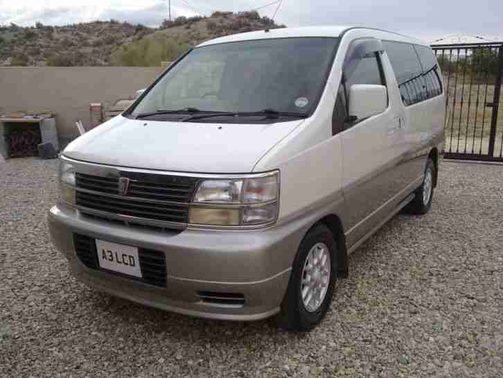 NISSAN EL GRAND CARAVAN 3.2 TD DIESEL AUTO 7/8 SEATER MPV NOT LHD,BUT IN SPAIN.