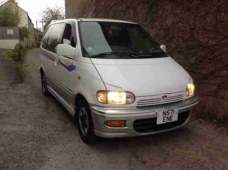 NISSAN HIGHWAY STAR SERENA 2 LTR TD DIESEL 7 SEATER MPV CAMPER GREAT VAN MOT