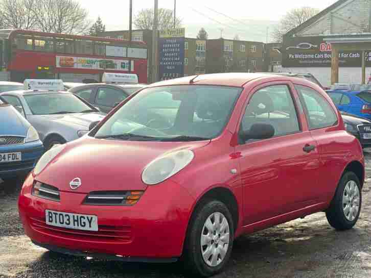 * NISSAN MICRA 1.0 E 3 DOOR + LOW 58K MILES + HPI CLEAR + ONLY 1.0L ENGINE *