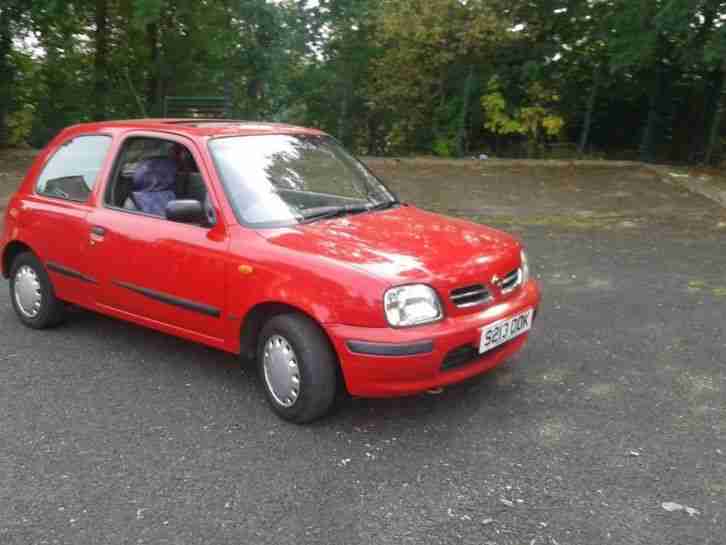 NISSAN MICRA 1.0L PETROL. 3 DOORS.NO MOT