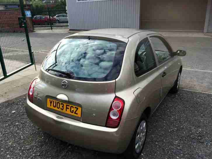 NISSAN MICRA 1.2 S GOLD 2003