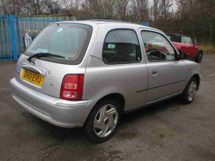 NISSAN MICRA 2001 1.0 VIBE 3 DOOR POWER STEERING