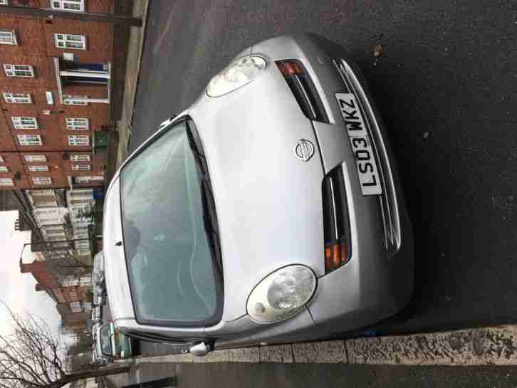 NISSAN MICRA 2003 SE MODEL SILVER 5 DOOR 1.2 LITRE MANUAL