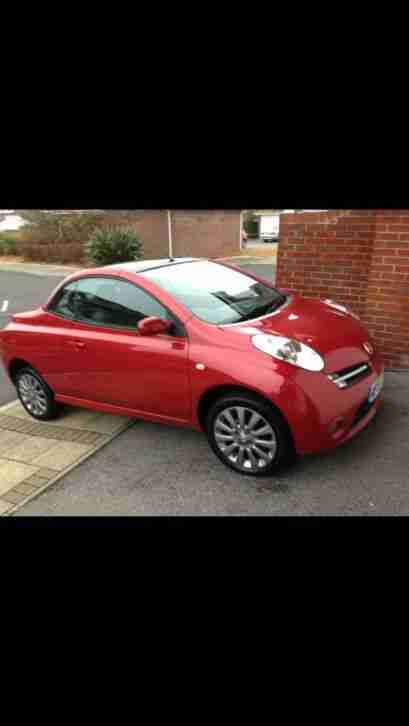 NISSAN MICRA CC SPORT RED VERY LOW MILEAGE 34K!