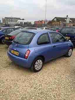 NISSAN MICRA S 2003 Petrol Manual in Blue